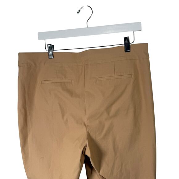 Chicos So Slimming Brigitte Ankle Pants Pull On Beige Womens 2.5 US 14 Large - Picture 4 of 7